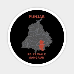 PB 13 Wale Sangrur Magnet